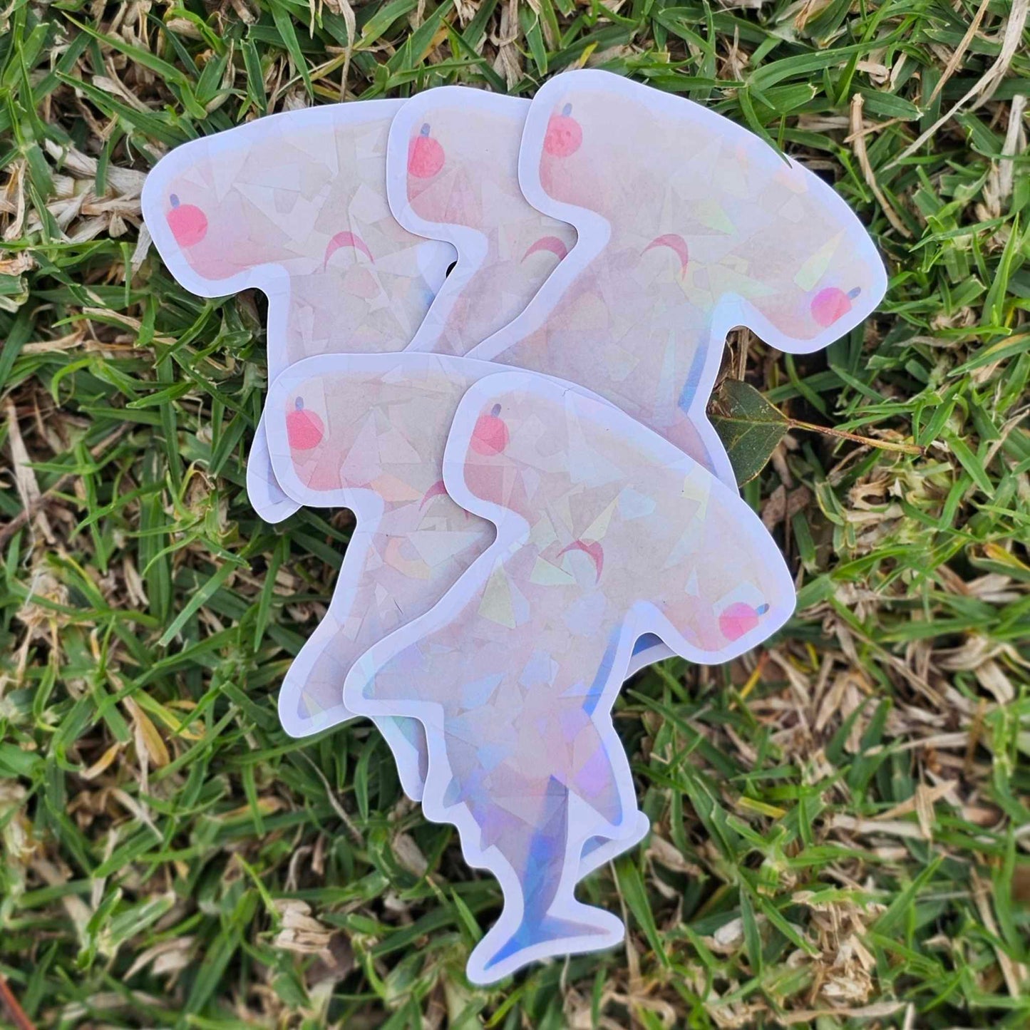 Hammerhead Shark Vinyl Holographic Sticker