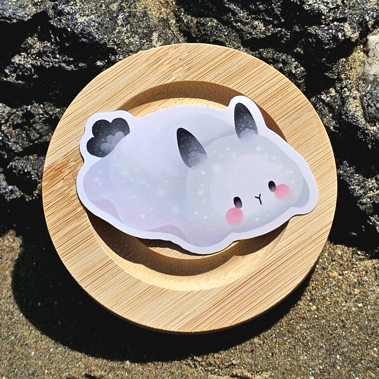 Nudibranch Sea Slug Stickers | Limbaugh's Cadlina (Cadlina limbaughorum)